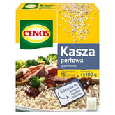 CENOS PERLGERSE 400 G (4 BEUTEL) 12 STÜCK